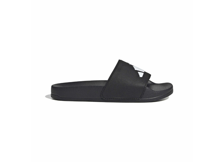 Adidas adilette shower logo badslippers zwart KIDS