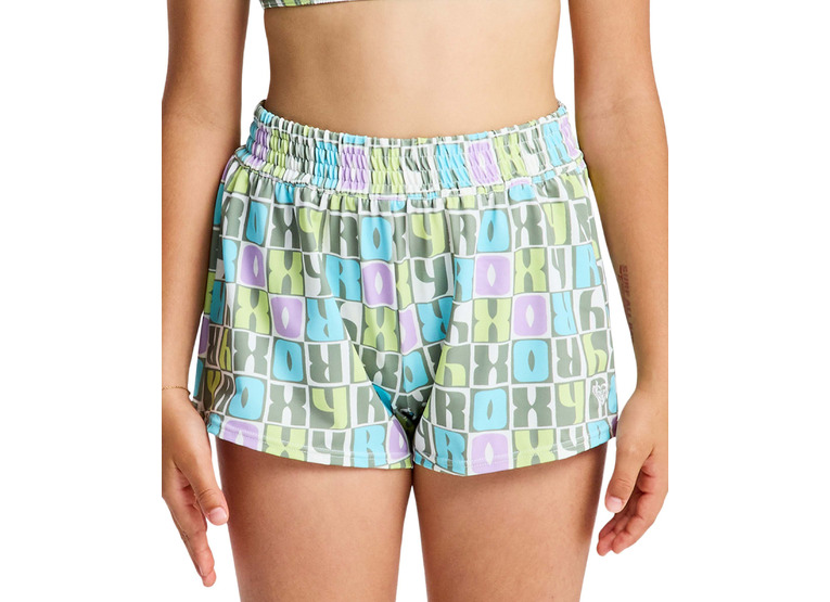 Roxy Sunshine boardshort oil green letter up