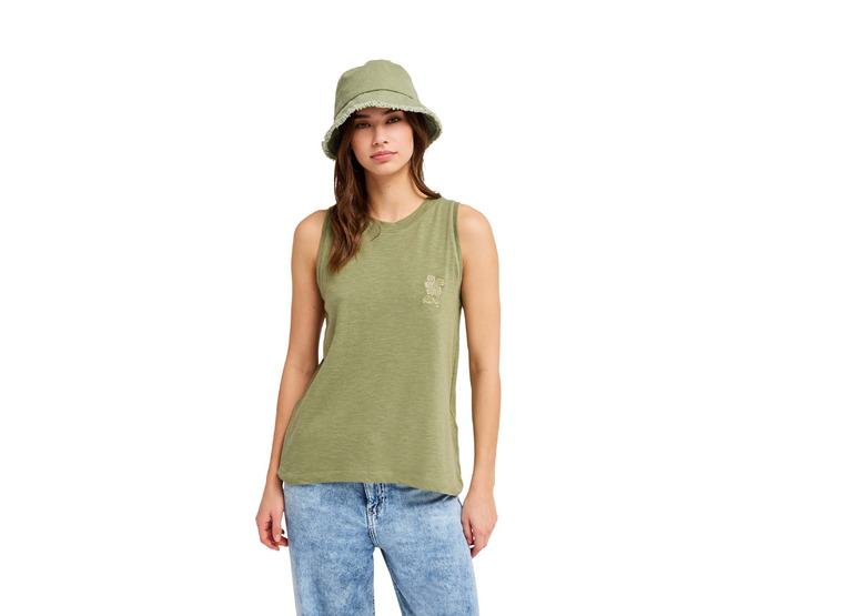 Roxy Better days top oil green dames