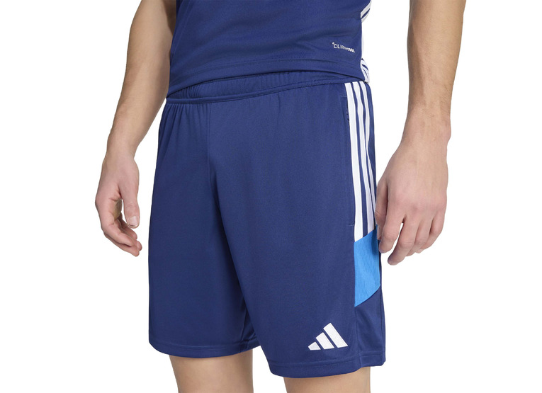 Adidas Tiro essentials voetbalshort blauw heren