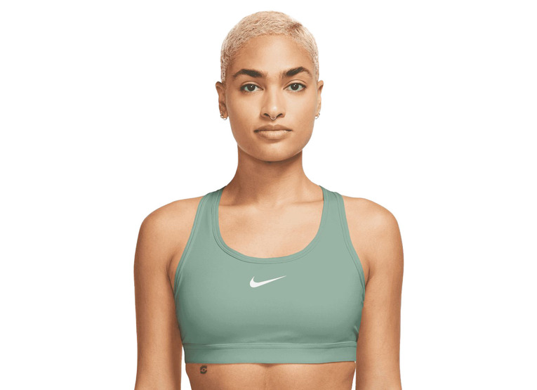 Nike Swoosh medium sportbeha steam dames