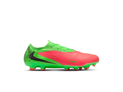 Nike Phantom 6 low pro EH FG voetbalschoen hot punch/green