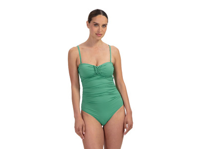 Cyell Green oasis padded bandeau badpak B-cup groen dames