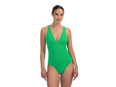 Cyell Sparkling V-hals badpak B-cup groen dames