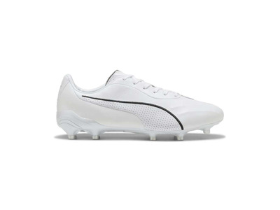 Puma King platiunum FG/AG voetbalschoen wit/met gold Puma King platiunum FG/AG voetbalschoen wit/met gold