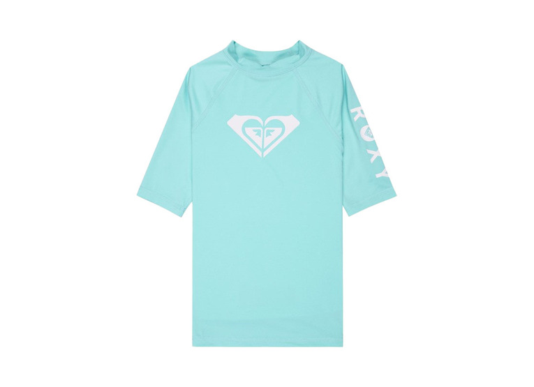 Roxy whole hearted rash vest aqua splash meisjes