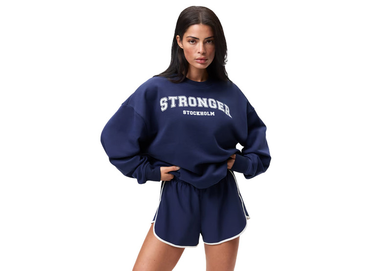 Stronger Essential sweatshirt navy dames