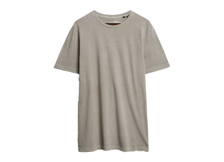 Superdry classic essential T-shirt light khaki green heren