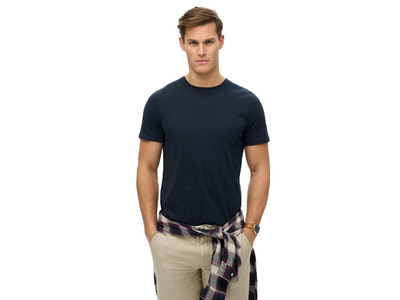 Superdry classic essential T-shirt eclipse navy heren
