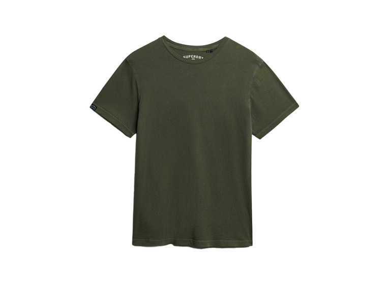 Superdry classic essential T-shirt beetle green heren