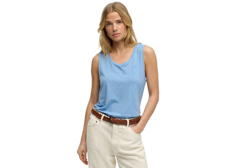 Superdry Scoop neck tanktop bluebell dames