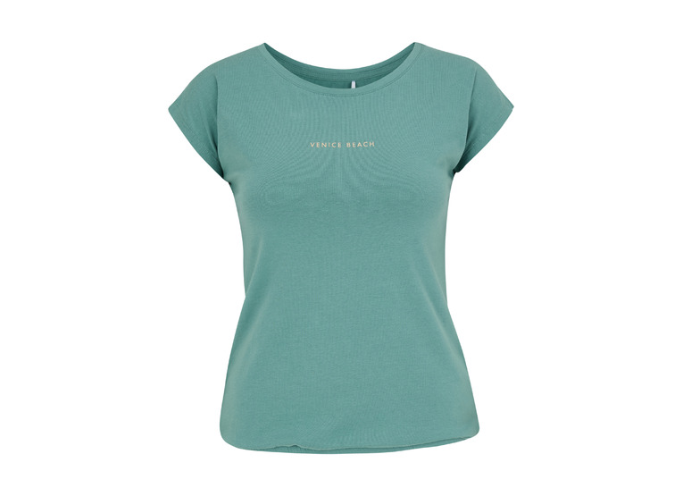 Venice Wonder T-shirt eucalyptus dames