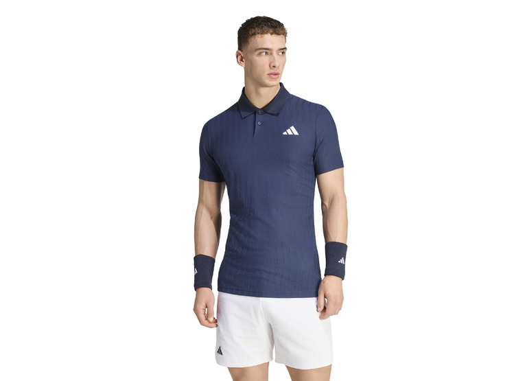 Adidas Climacool+ airchill freelift tennispolo legend ink heren