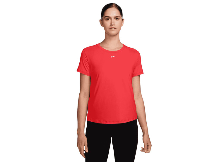 Nike One classic Dri-FIT T-shirt rood dames