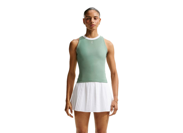 NikeCourt Advantage Dri-FIT tanktop steam/wit dames