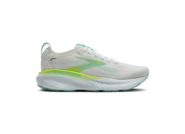 Brooks Adrenaline GTS 25 loopschoen wit/nightlife/yucca dames