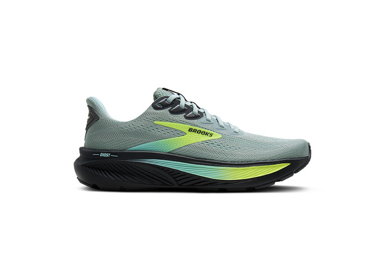 Brooks Ghost 17 loopschoen gray mist/yucca heren