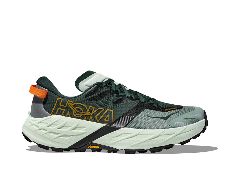 Hoka Speedgoat 7 loopschoen bay leaf/sea glass heren