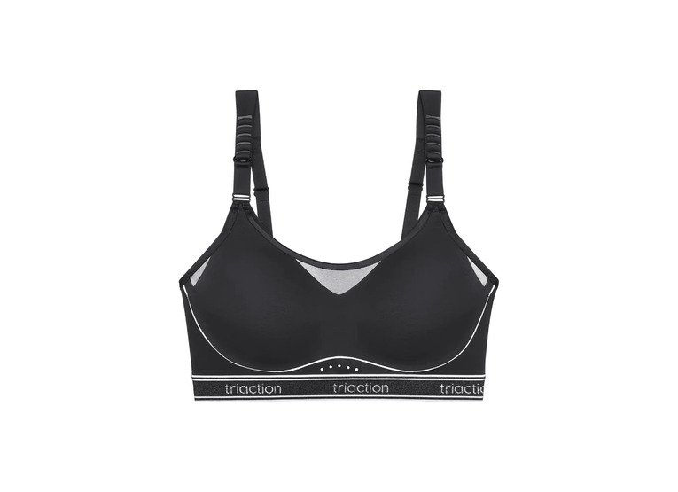 Triumph Triaction cardio breeze sportbh zwart dames