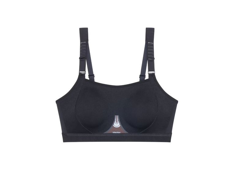 Triumph triaction gravity like sportbh zwart dames