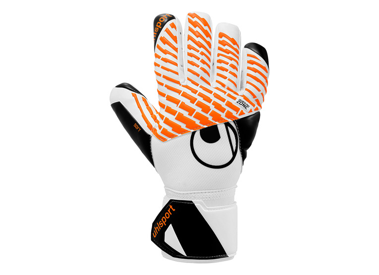 Uhlsport FM Soft HN comp keepershandschoen wit/zwart/oanje KIDS