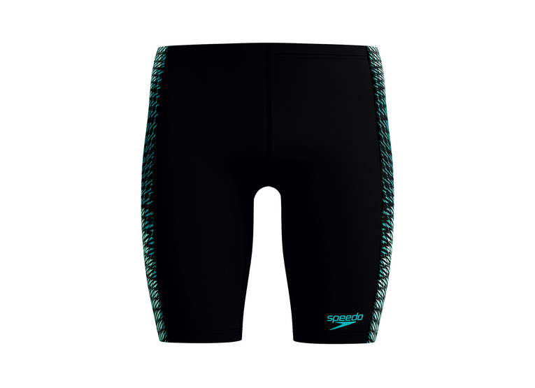 Speedo End+ tech panel jammer zwart/turquoise heren