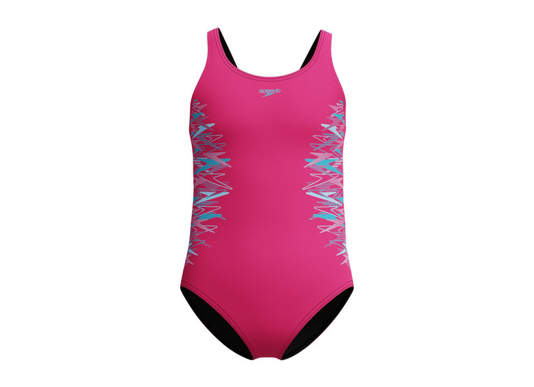 Speedo Placement muscleback badpak margarita pink meisjes