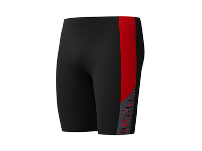 Speedo dive jammer zwart/rood heren
