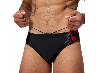 Speedo Medley logo 7cm zwembroek zwart heren