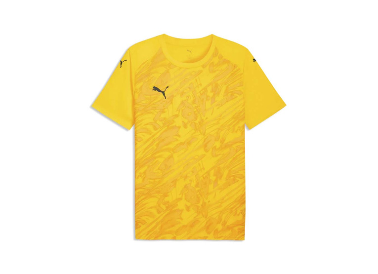 Puma teamFINAL graphic jersey faster yellow heren