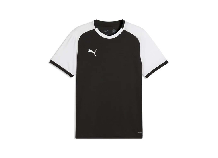 Puma teamLIGA26 matchday voetbalshirt zwart/wit heren