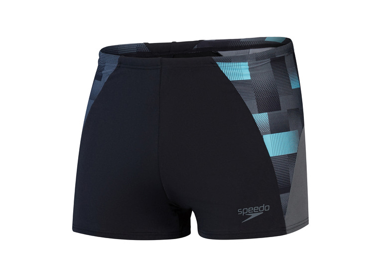Speedo Endurance+ max splice zwembroek zwart/grijs heren