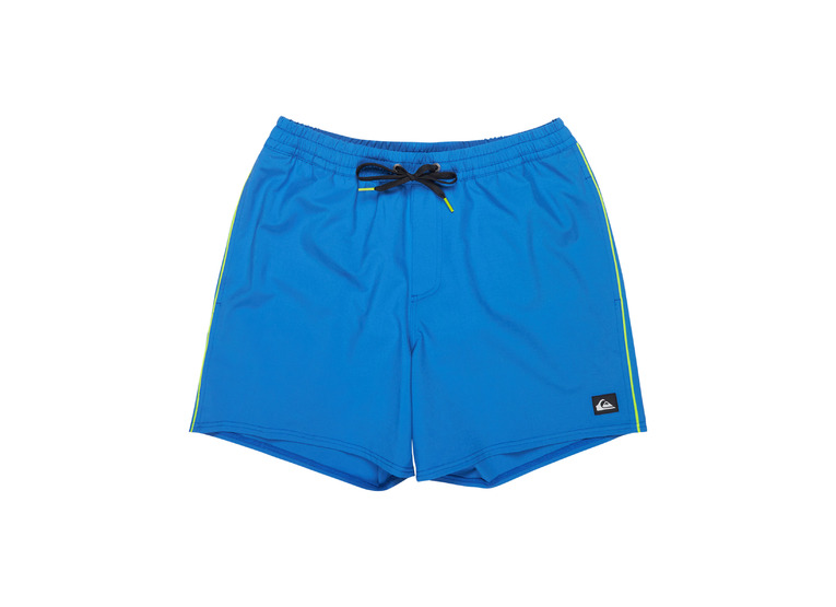 Quiksilver Stretch piped volley zwemshort blauw heren Quiksilver Stretch piped volley zwemshort blauw heren