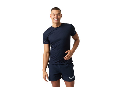 Bjorn Borg light T-shirt navy heren Bjorn Borg light T-shirt navy heren