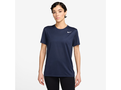 Nike Dri-FIT t-shirt blauw dames Nike Dri-FIT t-shirt blauw dames