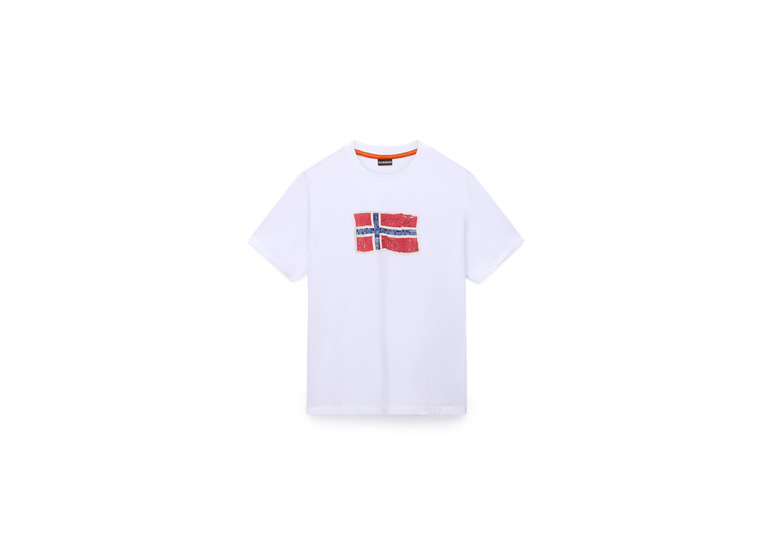Napapijri Mahsa T-shirt wit heren