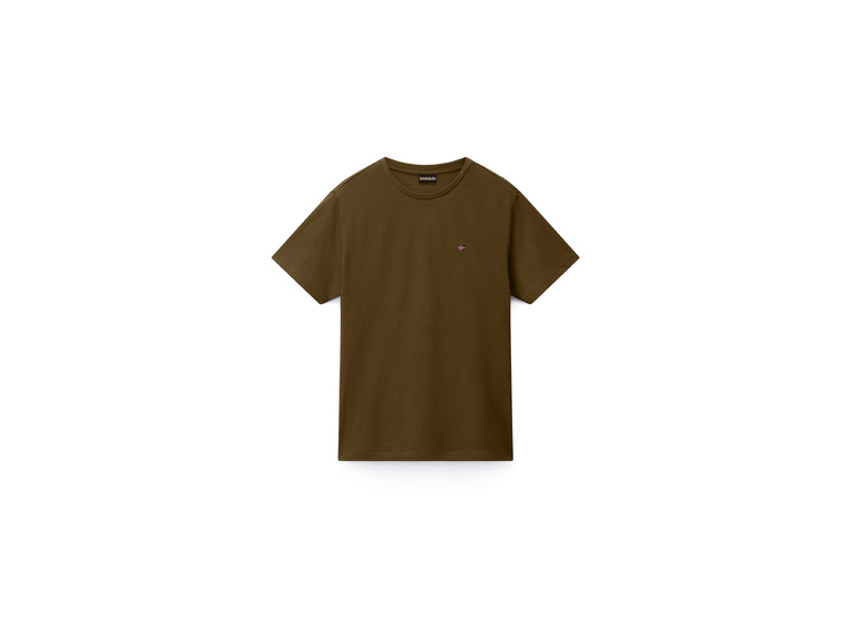 Napapijri Salis T-shirt olijfgroen heren