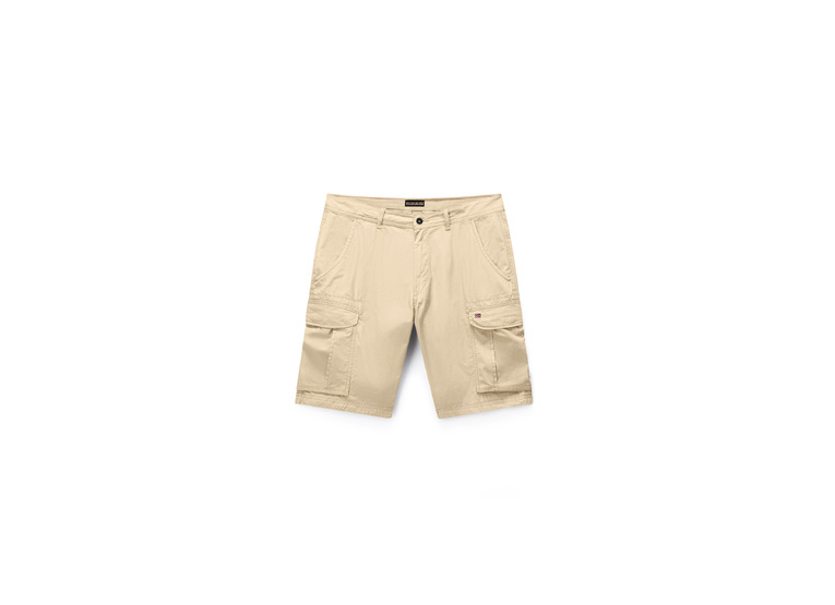 Napapijri Noto Bermudashort beige heren Napapijri Noto Bermudashort beige heren