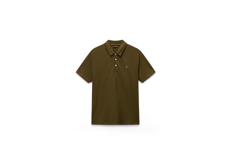 Napapijri Ealis poloshirt olijfgroen heren Napapijri Ealis poloshirt olijfgroen heren