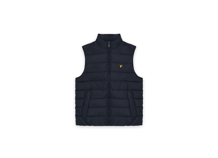 Lyle & Scott quilted bodywarmer navy heren