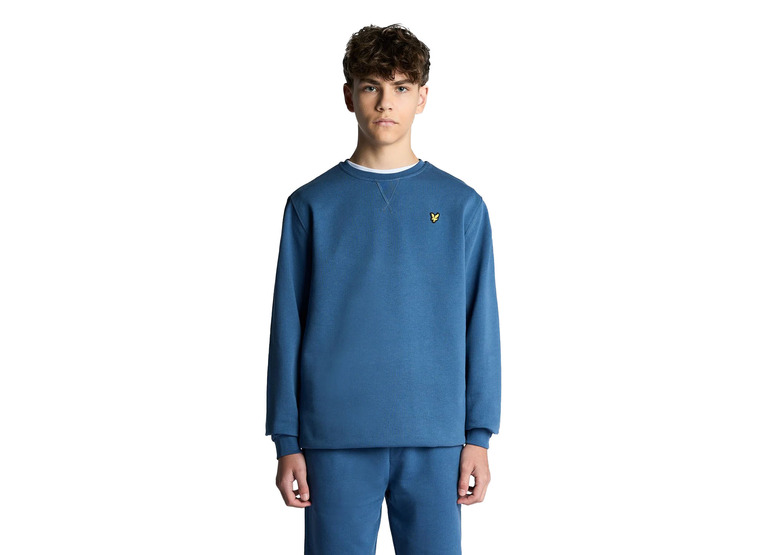 Lyle & Scott crew sweatshirt dark cornflower KIDS