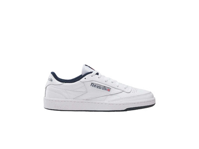 Reebok Club C 85 sneaker wit/navy heren Reebok Club C 85 sneaker wit/navy heren