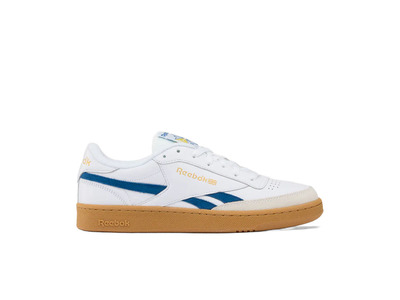 Reebok Club C Revenge vintage sneaker wit/athletic blue heren Reebok Club C Revenge vintage sneaker wit/athletic blue heren