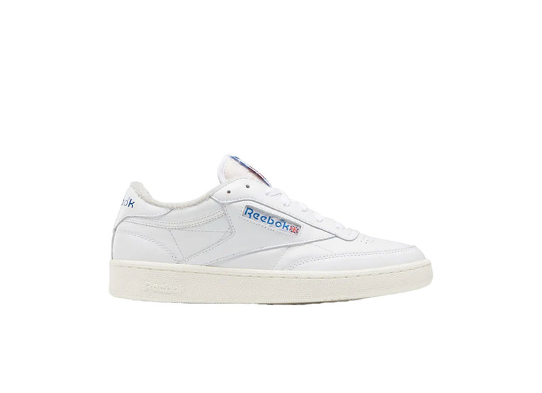 Reebok Club C 85 vintage sneaker wit/blauw heren