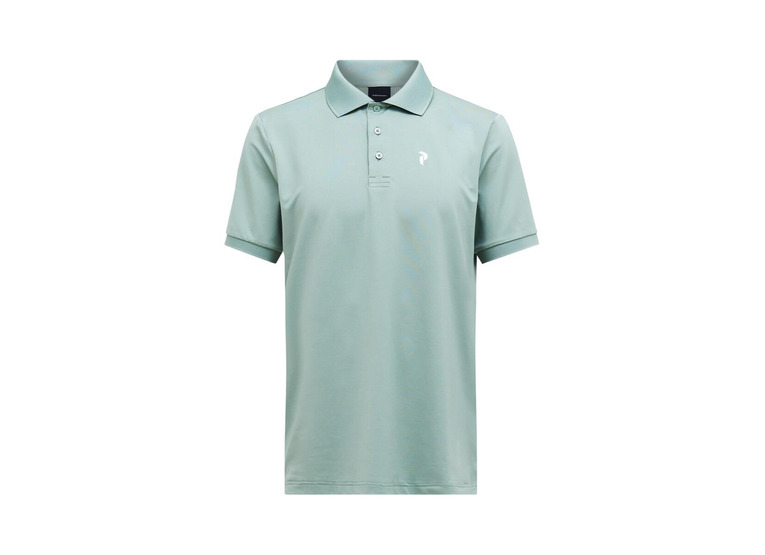 Peak Performance Vespar polo green valley heren