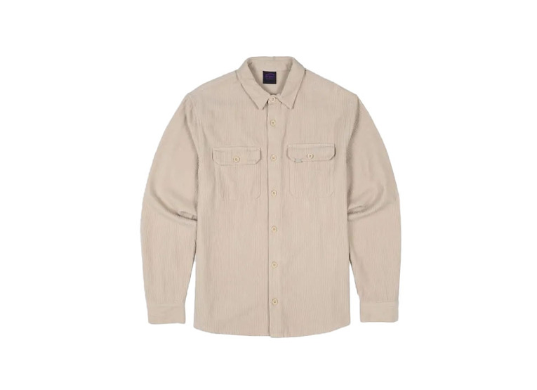 Oxbow Cord overshirt dune heren