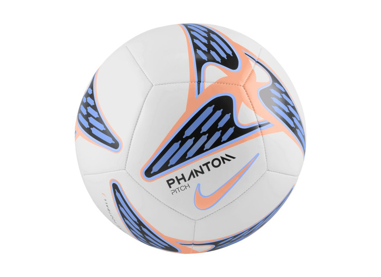 Nike Phantom voetbal wit/orange pulse