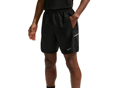 Nike Miler Dri-FIT 2-in-1 hardloopshor zwart heren Nike Miler Dri-FIT 2-in-1 hardloopshor zwart heren