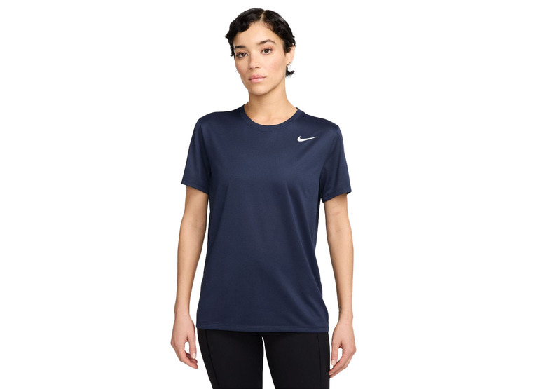 Nike Dri-FIT t-shirt blauw dames