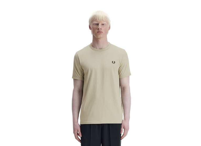 Fred Perry Ringer T-shirt seagrass heren
